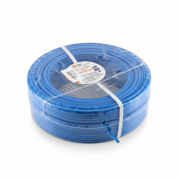 Câble Électrique H07V-R 10mm² Bleu 100m TUMAG