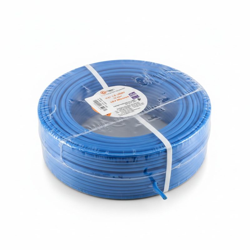 9760431 Câble Électrique H07VR 10mm² Bleu 100m TUMAG