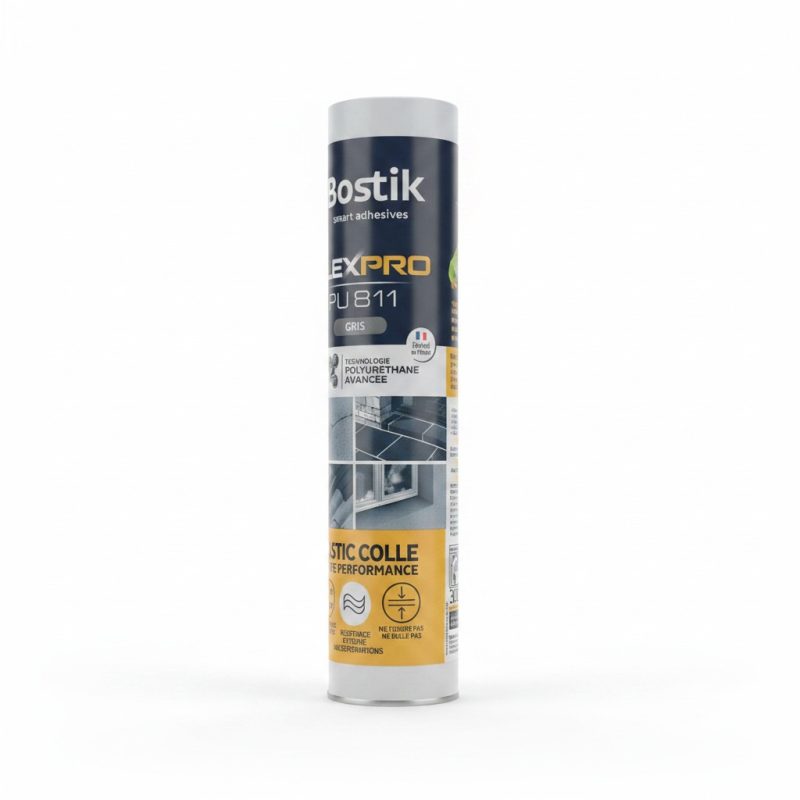 Mastic Colle Polyuréthane Bostik Flexpro PU811 Gris 300ml