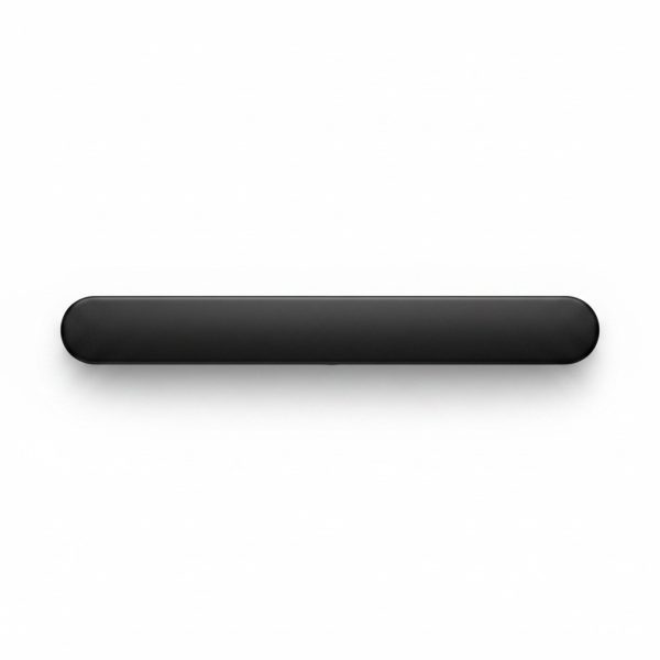 Tirette de Meuble Noire Mate T0882 - Entraxe 128mm