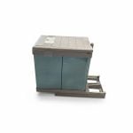 Poubelle coulissante 16L à 2 bacs pour meuble