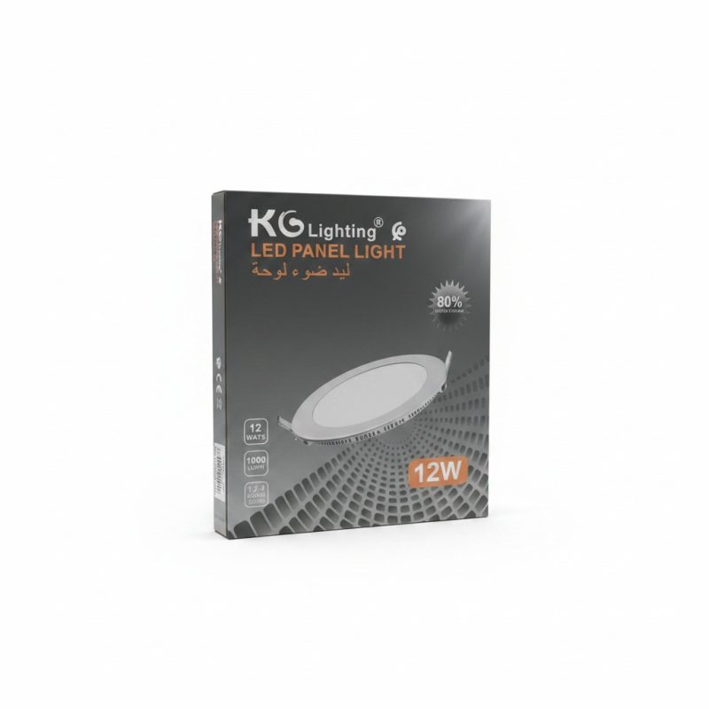 Panel LED Apparent Rond 12W 1080lm 6500K KG Lighting