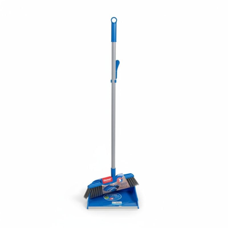 Set balai et pelle à manche long Kleener GSC004
