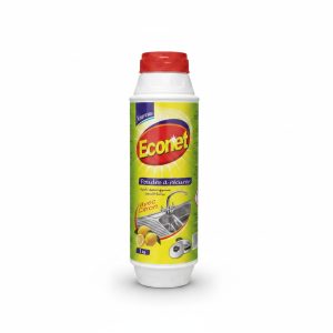 Poudre à récurer citronnée Econet 1 kg pour cuisine et bain