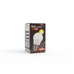 Lampe LED Sphérique G45 E27 5W 3000K KG Lighting