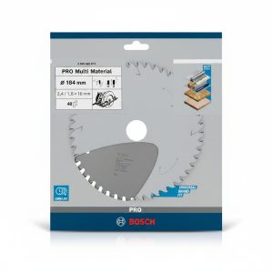 Lame de scie circulaire Multi Material 184mm 48T Bosch PRO