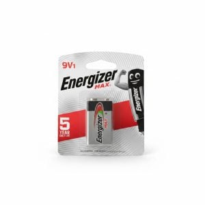 Pile Alcaline 9V Energizer MAX | Longue durée