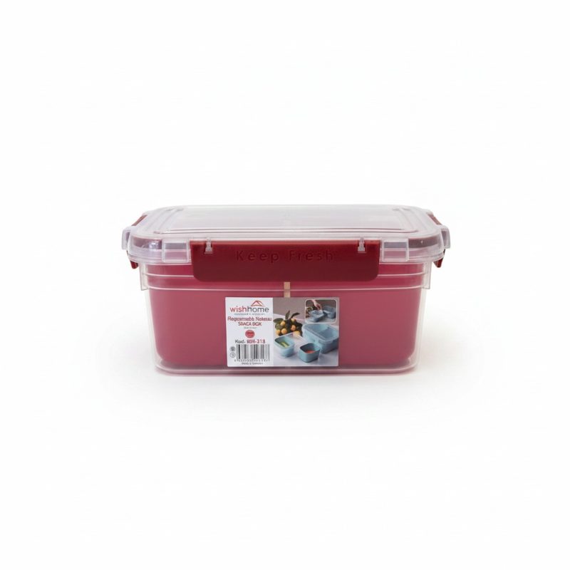 Boîte à snack hermétique Clip & Go 1700ml Wishome WH318