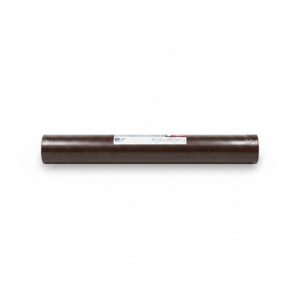 Adhésif décoratif imitation bois marron foncé en rouleau