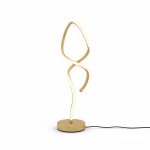 Lampe à Poser Sculpturale Farel Or LED Intégré 8W 100cm