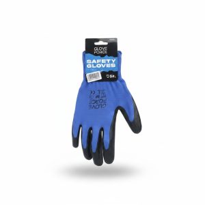 Gants de protection Nitrile Bleu Taille 9 GLOVE FORCE