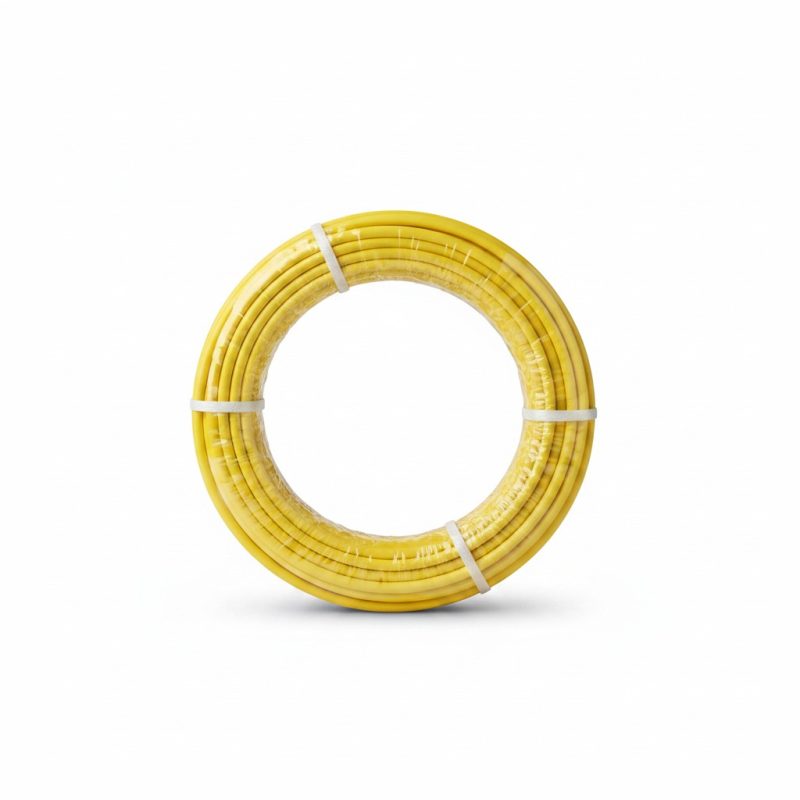 Câble Électrique U500V 10mm² Jaune 100m TUMAG