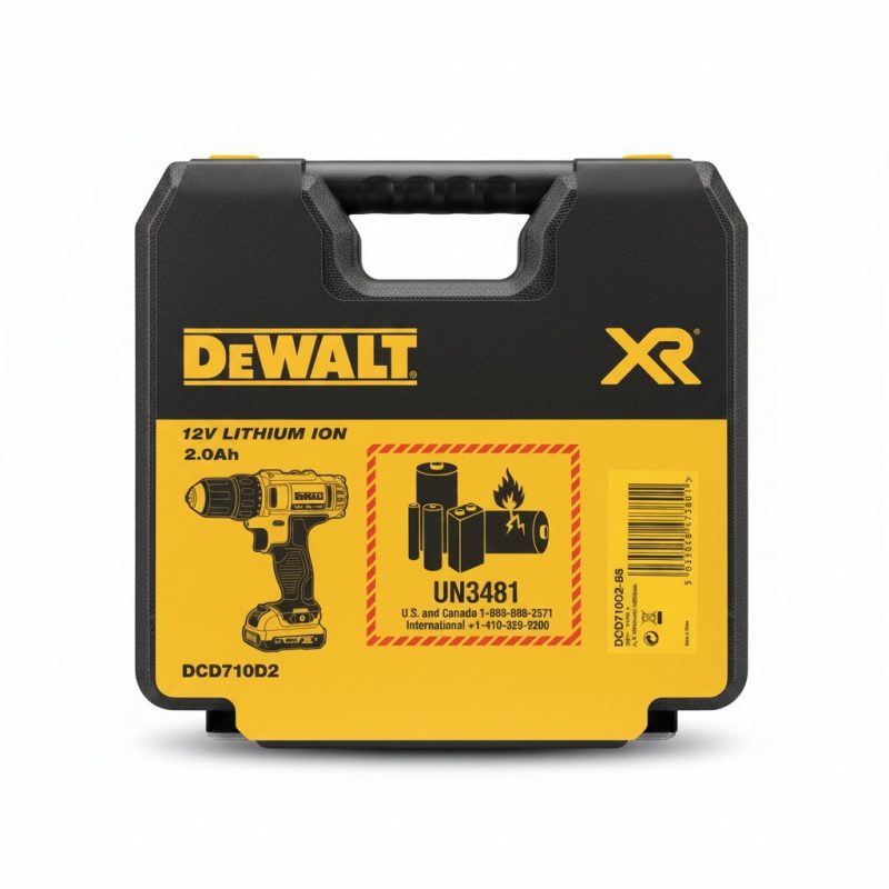 Perceusevisseuse sans fil DEWALT XR 12V DCD710D2