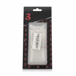 Support Plafond pour Tringle Ronde en Plastique Transparent