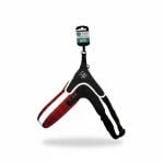 Harnais réglable pour chien Lero Pet rouge et noir 50-60 cm
