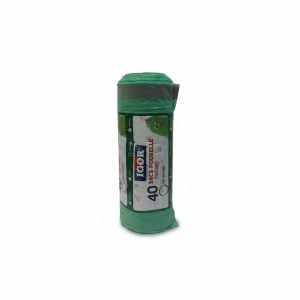 40 Sacs Poubelle Parfumés 30L avec Lien Coulissant IGOR