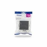 Double Interrupteur Simon S24 Graphite pour Installation Fixe