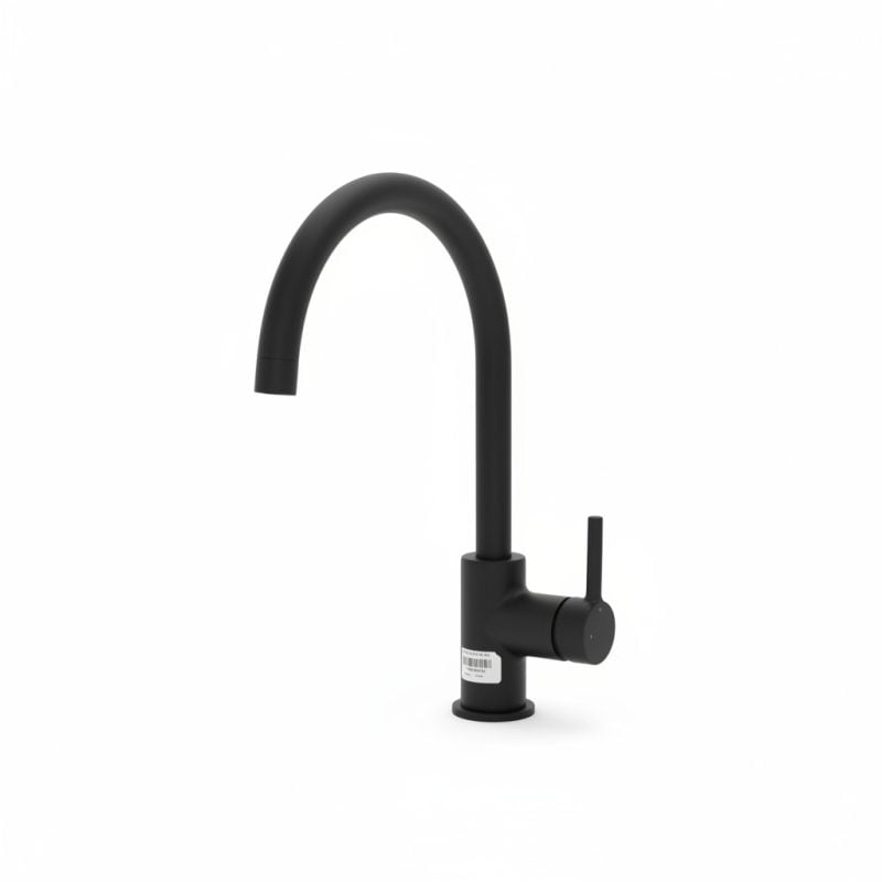 9795391 Mitigeur de Cuisine Franke LINA XL Noir Matt