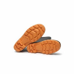 Bottes de protection PVC noires et oranges T40 INGCO