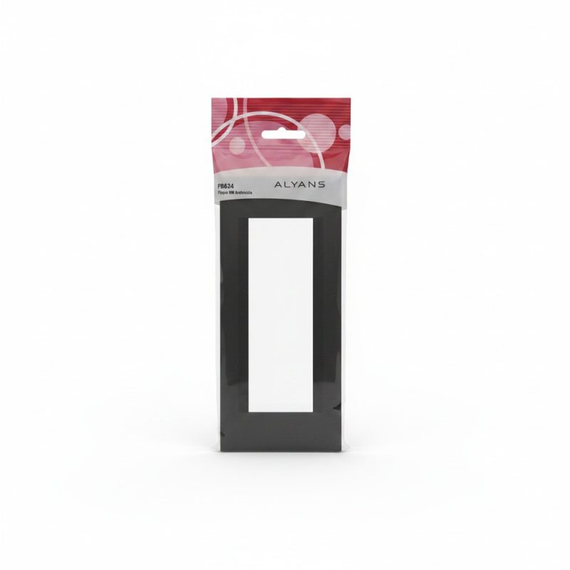 Plaque 6M Anthracite Karla Ingelec Alyans PB624