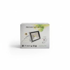 Projecteur LED 50W IP65 6500K SAVYALIGHT pour extérieur