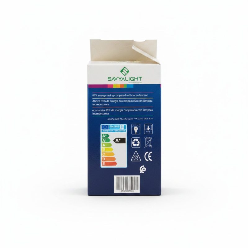 Ampoule LED A60 B22 9W 3000K Savvyalight