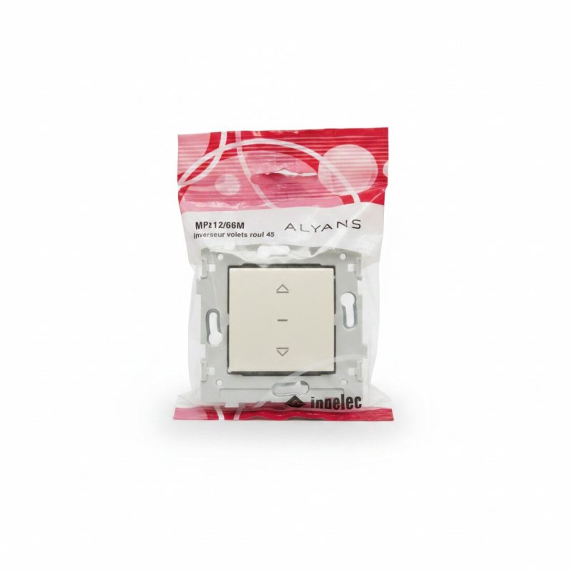 Interrupteur volet roulant Innelec Alyans 45x45mm Marfil