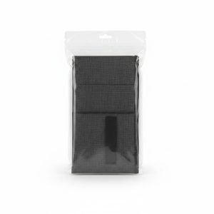 Bac de Rangement en Tissu Gris 15x31x15cm