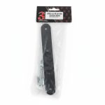 Verrou de sécurité 3F pour porte et fenêtre aluminium noir