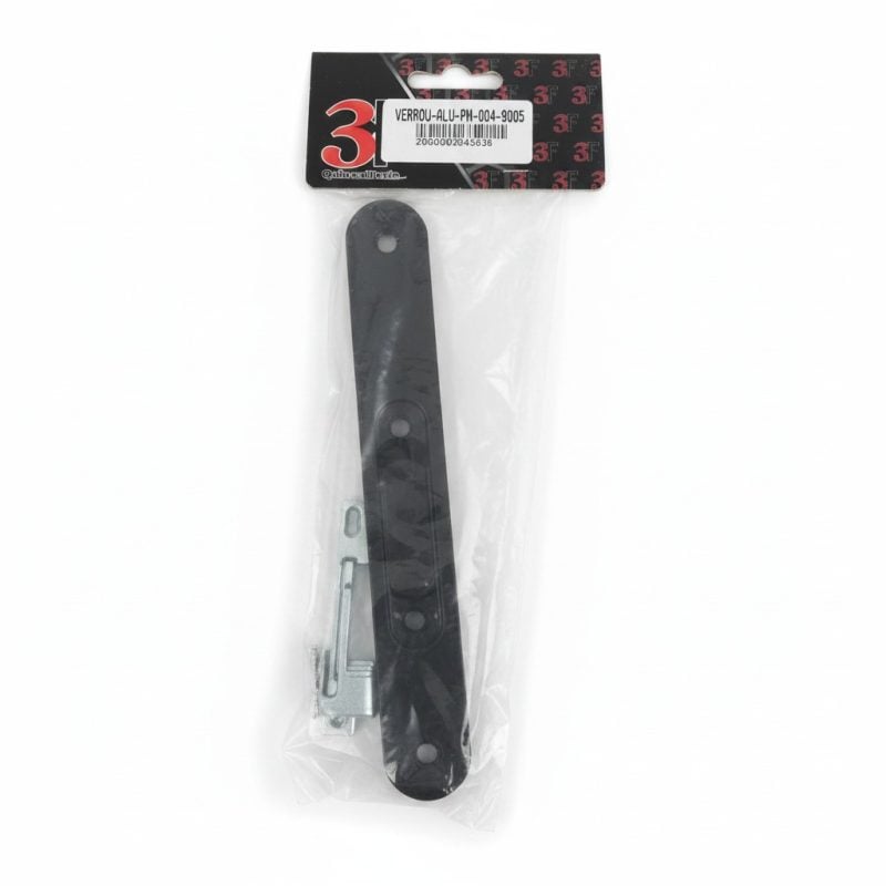 9338801 Verrou de sécurité 3F pour porte et fenêtre aluminium noir