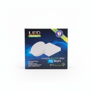 Plafonnier LED Rond 18W pour Intérieur Longue Durée
