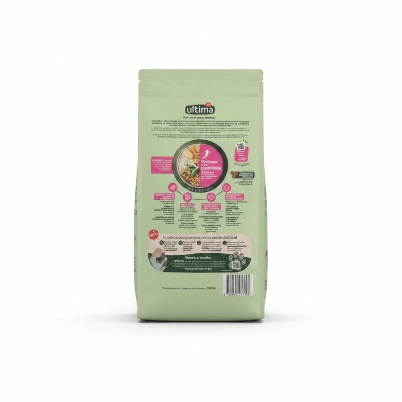 Croquettes pour chaton au poulet Ultima Junior 1,5 kg
