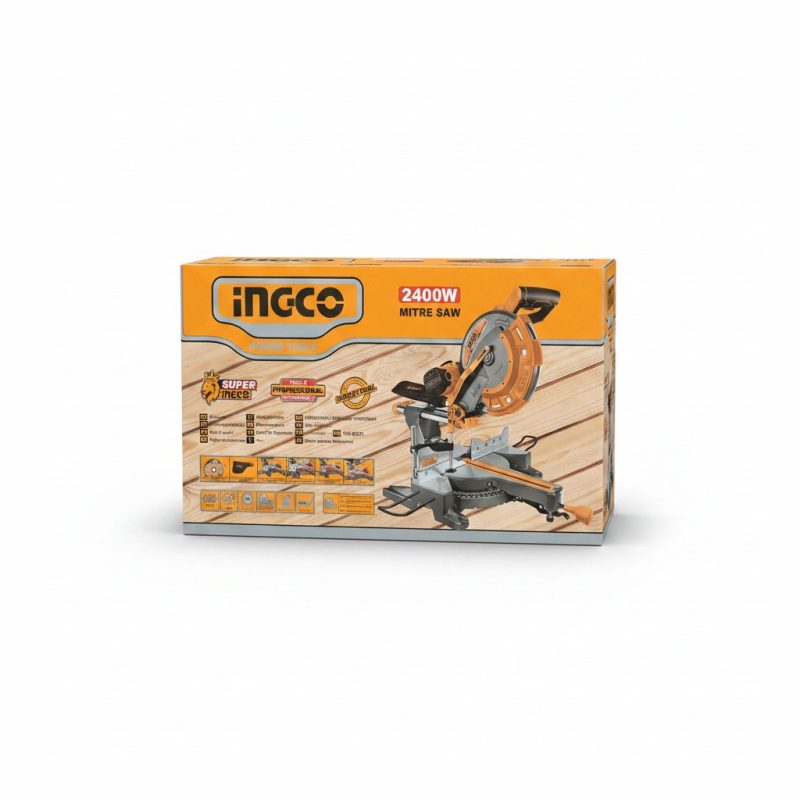 Scie à onglet radiale INGCO 2400W lame 305mm BM2S24001