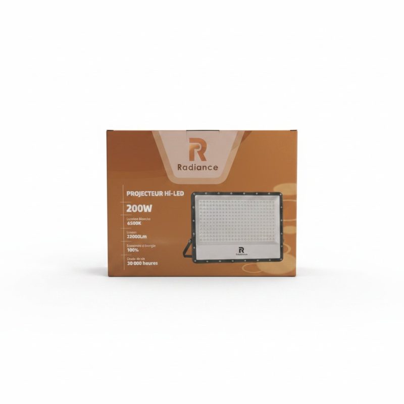 Projecteur HiLED 200W Radiance pour extérieur