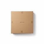 Set 4 Accessoires de Salle de Bain en Céramique Beige