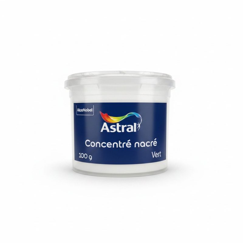9346801 Concentré nacré Vert 100g Astral pour peinture décorative
