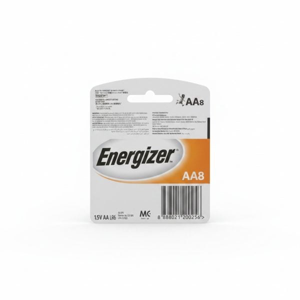 Piles Alcalines AA LR6 Energizer MAX (Pack de 8)