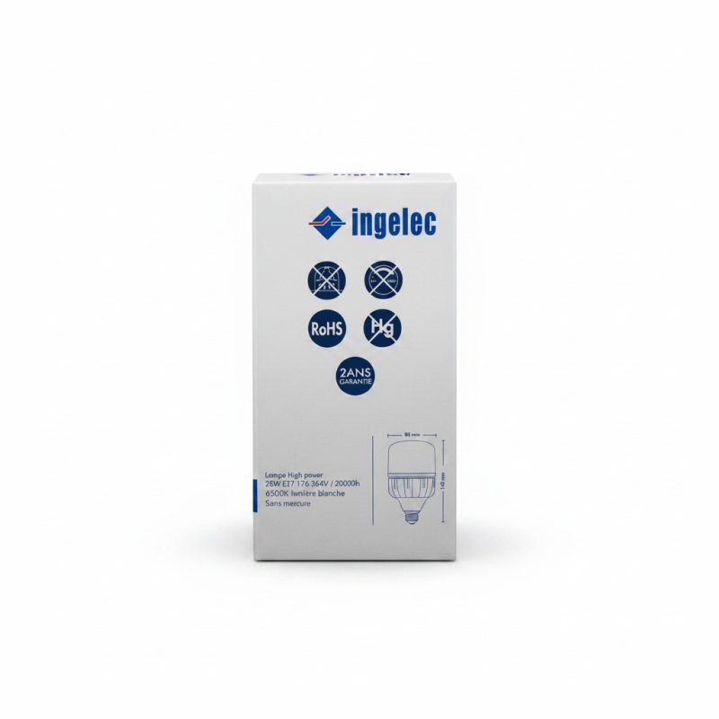 Lampe LED High Power 20W E27 Blanche Ingelec