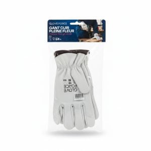 Gants Cuir Pleine Fleur Taille 8 Glove Force