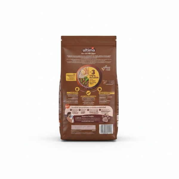 Croquettes Chien Adulte Petit Format Poulet 1,5kg Ultima