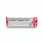 Plaque Triple Horizontale Alyans Gris Métal Ingelec P2521G