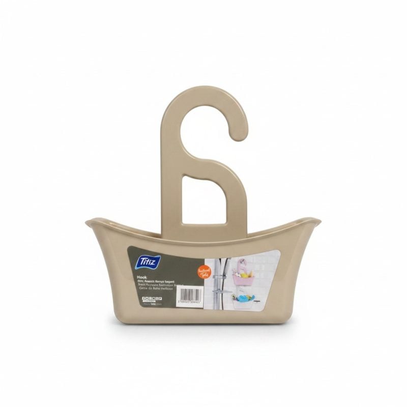 9808971 Panier de douche à suspendre Titiz en plastique beige