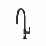 Mitigeur de cuisine Franke Maris Slim J Pull Down Noir Mat