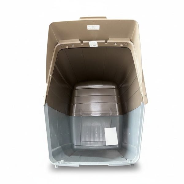 Niche pour Chien en Plastique Bicolore Grand Modèle