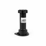 Pied de Cuisine Réglable en Plastique Noir 20 cm