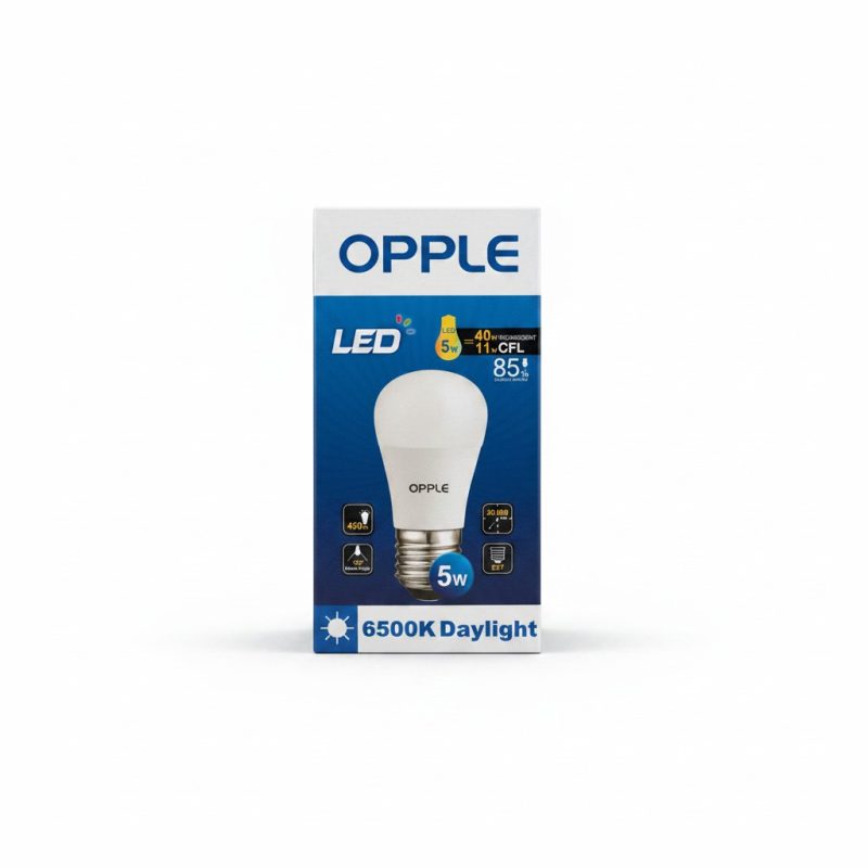 8399851 Ampoule LED E27 5W 6500K Daylight OPPLE