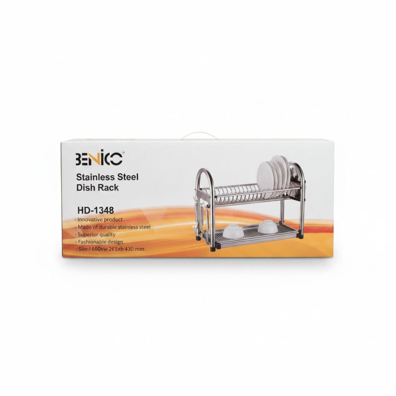 Égouttoir à vaisselle Inox 2 Niveaux BENIKO HD1348