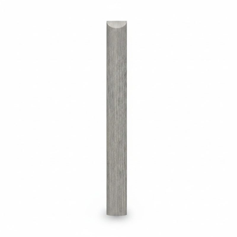 Joint de Finition Bombé Aluminium Gris 3m VAROX