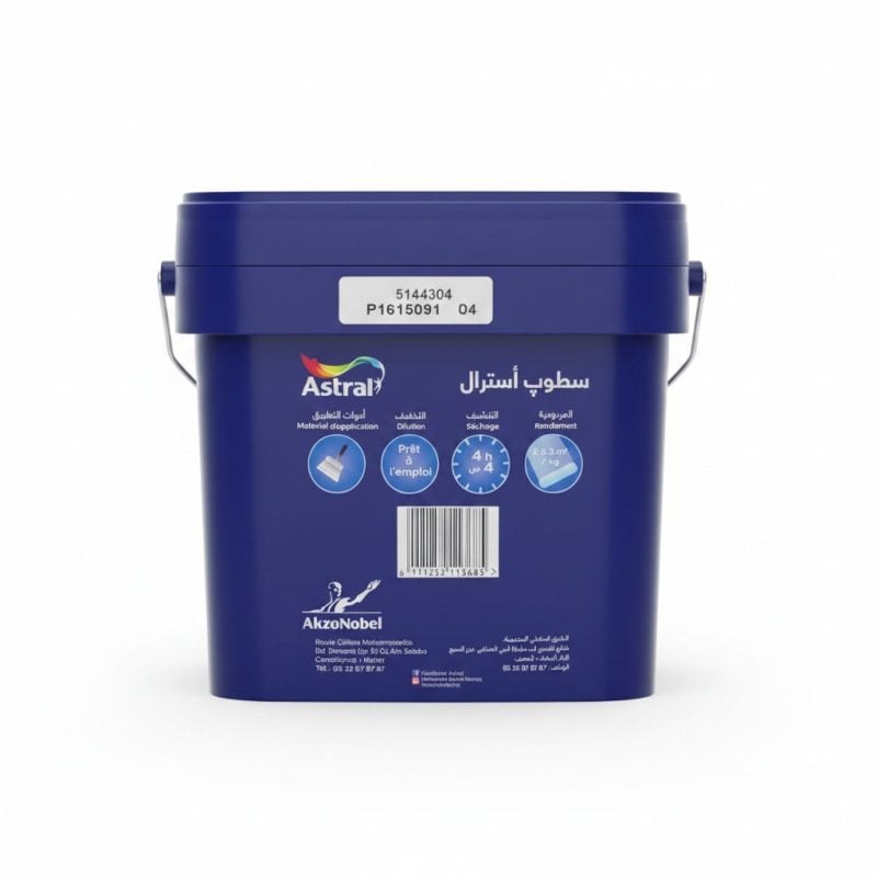 Enduit vinylique Stopastral 5kg séchage rapide Astral