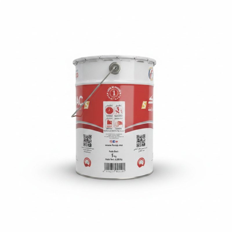 9628651 Peinture Glycéro Brillante FACOLAC S 4,6 kg | FACOP